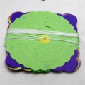 UMISS Original guirlande en papier coloré de haute qualité pour la décoration de fête anniversaire