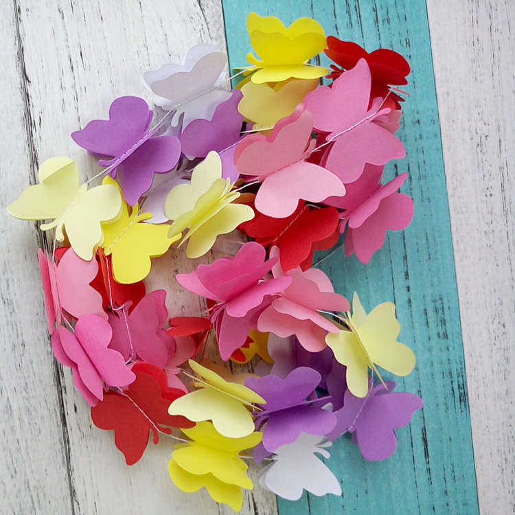 paper butterfly decoration