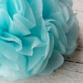 Umiss papier de soie pompons bleu ciel papier tissu fleurs pour anniversaire mariage nouvel an Pâques Halloween retournent à l’école