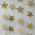 10pieds nouveaux produits 2016 mariage décoration Gold Star Garland avec fil décoratif