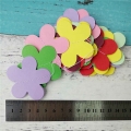 Guirlande en String papier multicolores fleur 3D pour la décoration de fête anniversaire