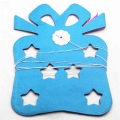 Uimss en forme de sac de trèfle coloré fille papier guirlande pour la décoration de fête