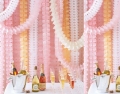 Guirlande en papier quatre feuilles orange pour votre douche de bébé de décoration de fête grand mariage en papier Umiss