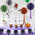 Halloween décorations kit papier nid d'abeille boule