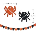 halloween décorations kit citrouille chauve-souris fantôme araignée crâne forme bunting